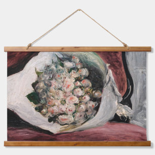 Tapiz Con Marco De Madera Pierre-Auguste Renoir - Ramo en una caja