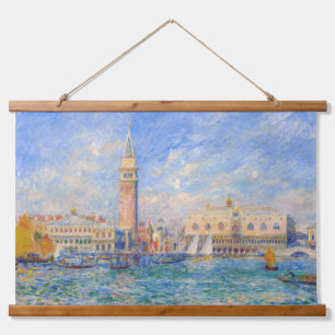 Tapiz Con Marco De Madera Pierre-Auguste Renoir - Venecia, el Palacio Ducal