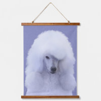 Pintura blanca de canapé estándar - Arte de perro 