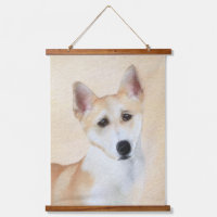 Pintura canaense de perro - Arte original de perro