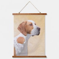 Pintura de puntero - Arte de perro original lindo
