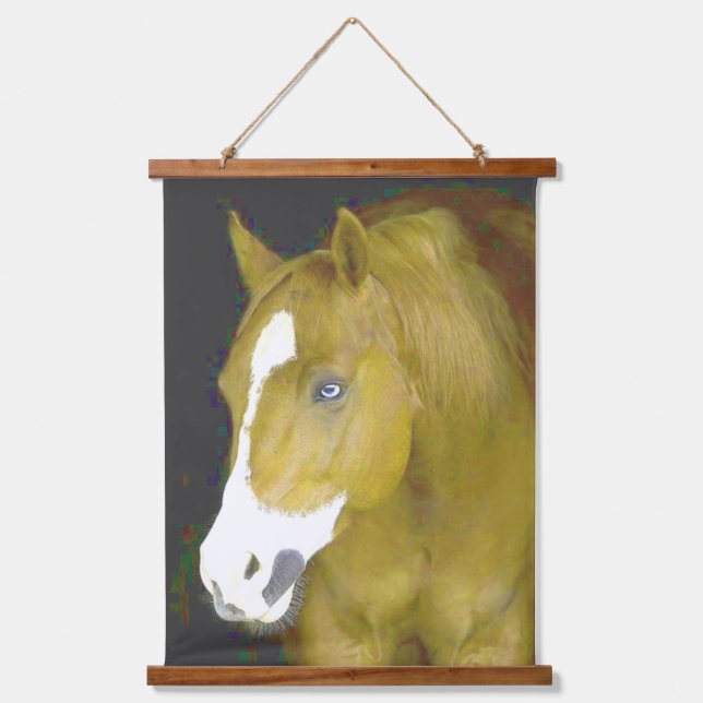 Tapiz Con Marco De Madera poder y gracia (Anverso)