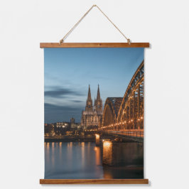 Tapiz Con Marco De Madera Poster de Alemania de Köln