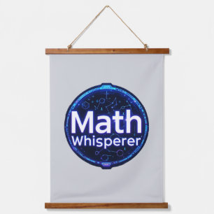 Tapiz Con Marco De Madera Profesor de Matemáticas Susurrador de Matemáticas