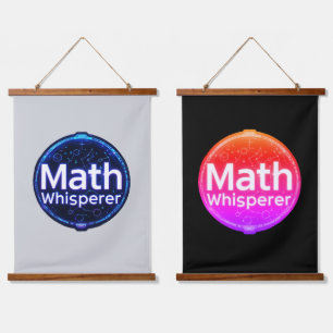 Tapiz Con Marco De Madera Profesor de Matemáticas Susurrador de Matemáticas