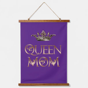 Tapiz Con Marco De Madera Queen Mom