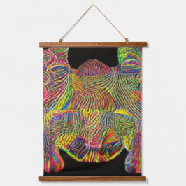 Tapiz Con Marco De Madera raro psicodélico kool katz 11