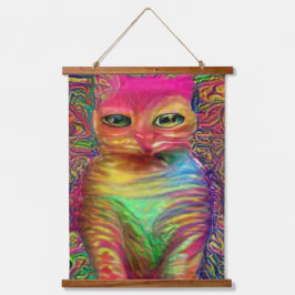 Tapiz Con Marco De Madera raro psicodélico kool katz 13