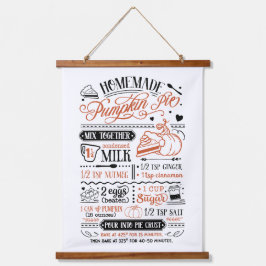 Tapiz Con Marco De Madera Receta casera de calabaza | Granja