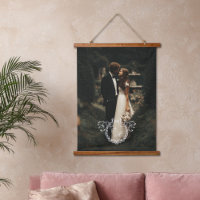 Recuerdo de foto de boda de monograma de corona vi