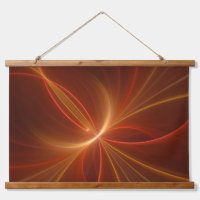 Resumen místico Arte fractal Colores cálidos moder