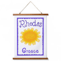 Rhodes Grecia Audaz Madera de florecimiento topado