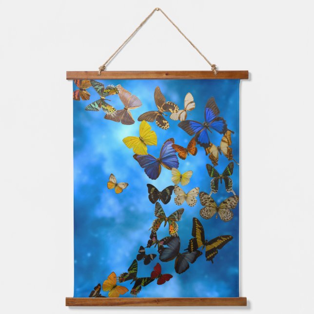 Tapiz Con Marco De Madera Ruina (Anverso)