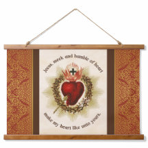 Sagrado Corazón de Jesús con detalles de oro