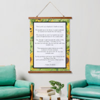 Salmo 23 Señor es mi pastor girasoles