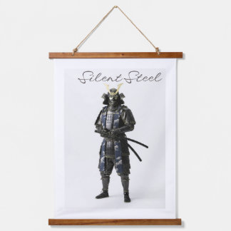 Tapiz Con Marco De Madera Samurai wall tapestry