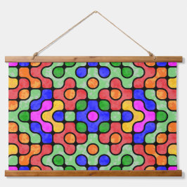 Tapiz Con Marco De Madera Santuario