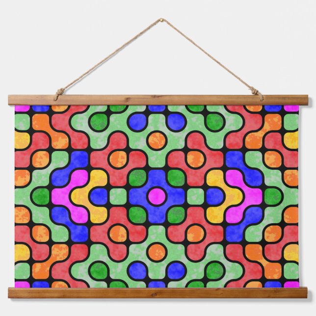 Tapiz Con Marco De Madera Santuario (Anverso )