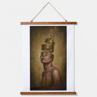 Tapiz Con Marco De Madera Self-Facing