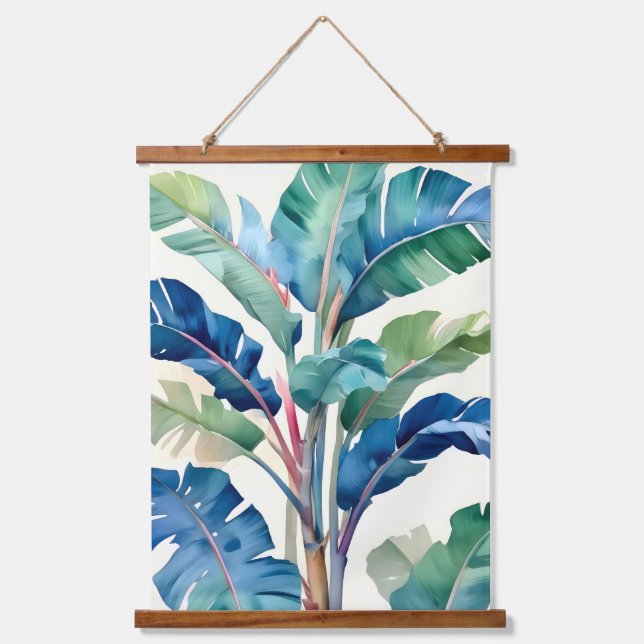 Tapiz Con Marco De Madera Sentimientos tropicales (Anverso)