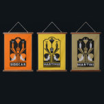 Tapiz Con Marco De Madera Sidecar Cocktail Art Deco<br><div class="desc">Cóctel Sidecar Art Deco. © Copyright HGIFY | Sólo tiendas HGI. Todos Los Derechos Reservados. Obra De Arte Profesional Original. La decoración de las paredes,  la decoración de los bares o el regalo.</div>