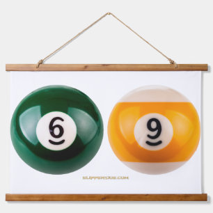 Tapiz Con Marco De Madera SlipperyJoe 69 mesa de billar dos bolas de billar