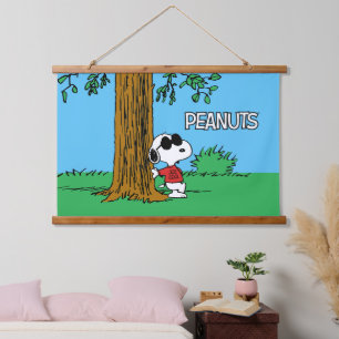 Tapiz Con Marco De Madera Snoopy "Joe Guay"