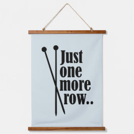 Tapiz Con Marco De Madera Sólo una fila más.