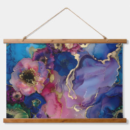 Tapiz Con Marco De Madera Sparkling Blossom Couture Botanical