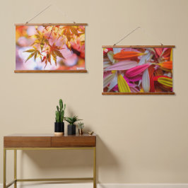 TAPIZ CON MARCO DE MADERA SPAZIO CASA WALL TAPESTRY