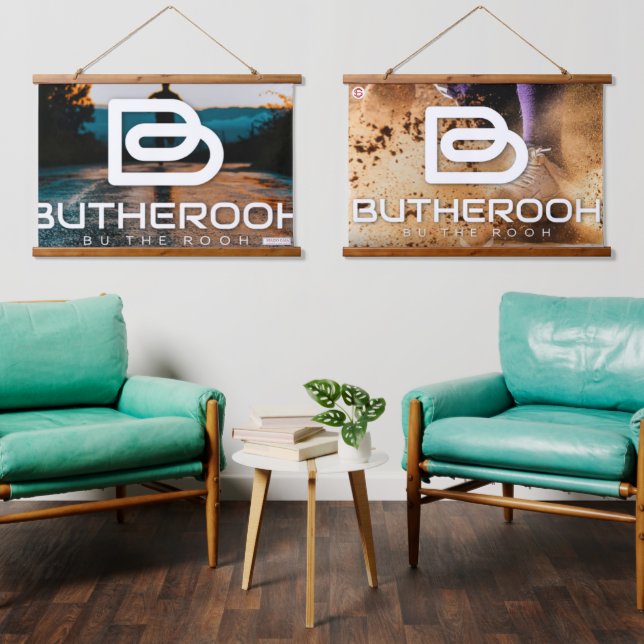 TAPIZ CON MARCO DE MADERA SPAZIO CASA WALL TAPESTRY (Sala de estar)