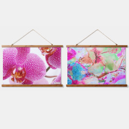 TAPIZ CON MARCO DE MADERA SPAZIO CASA WALL TAPESTRY