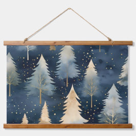 Tapiz Con Marco De Madera Starlight Evergreen Dreams Botanic