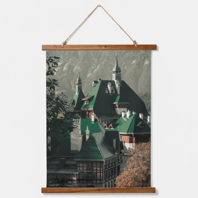 Tapiz Con Marco De Madera Südbahnhotel Semmering (Anverso)