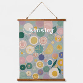 Tapiz Con Marco De Madera Sueño Kaleidoscope personalizado