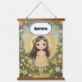 Tapiz Con Marco De Madera Sunny Serenade Personalizada