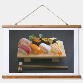 Tapiz Con Marco De Madera Sushi Platter Harmony Tapestry – Taste of Japan