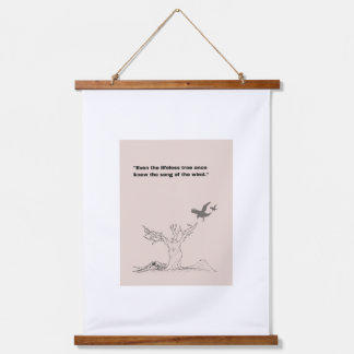 Tapiz Con Marco De Madera Susurros de los Withered