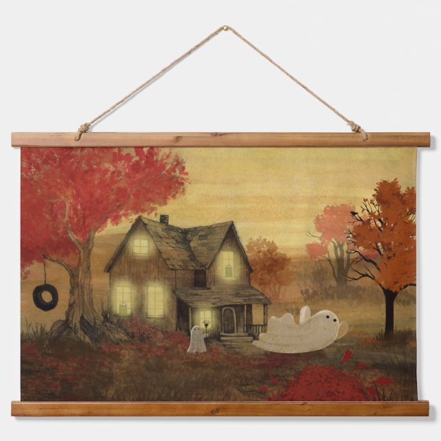 Tapiz Con Marco De Madera Take A Leap (Anverso )