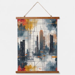 Tapiz Con Marco De Madera Tapestries (arte moderno)