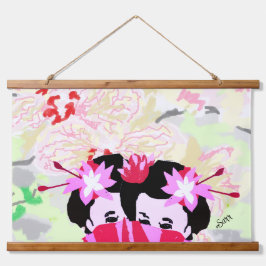 Tapiz Con Marco De Madera Tapestry : Love Song