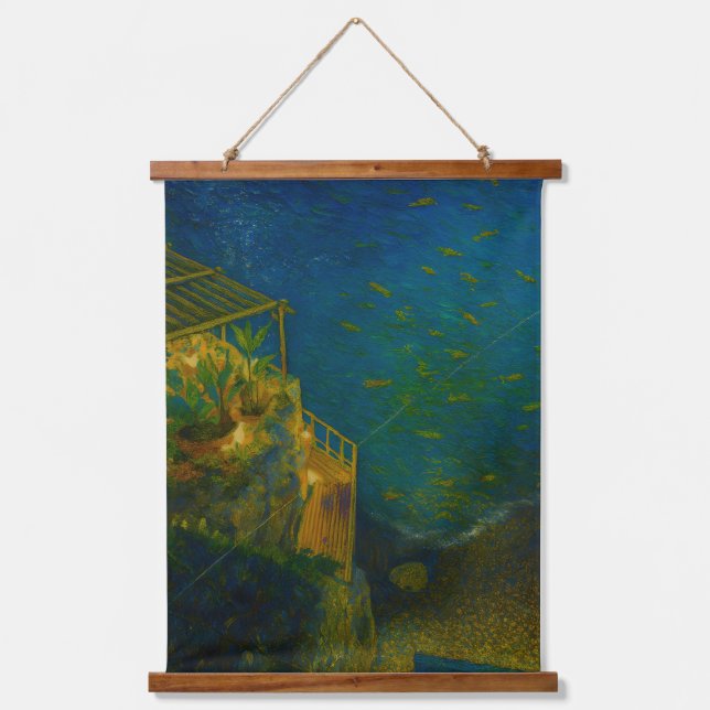 Tapiz Con Marco De Madera Tapisserie murale cadre en bois (Anverso)