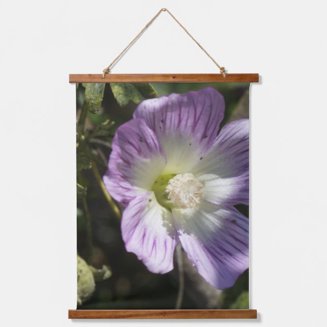 Tapiz Con Marco De Madera Tapiz de flores (Anverso)