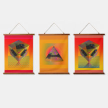 Tapiz De Muro De Madera Geo