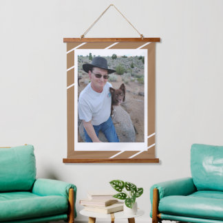 Tapiz Con Marco De Madera Tapiz de muros con topes de madera mejorada