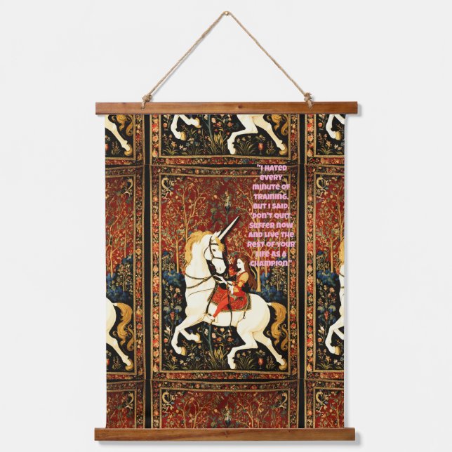 Tapiz Con Marco De Madera Tapiz de raven y luna - Edgar Allan Poe inspirado  (Anverso)