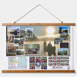 Tapiz Con Marco De Madera Tapiz de senderos de canoa 2018