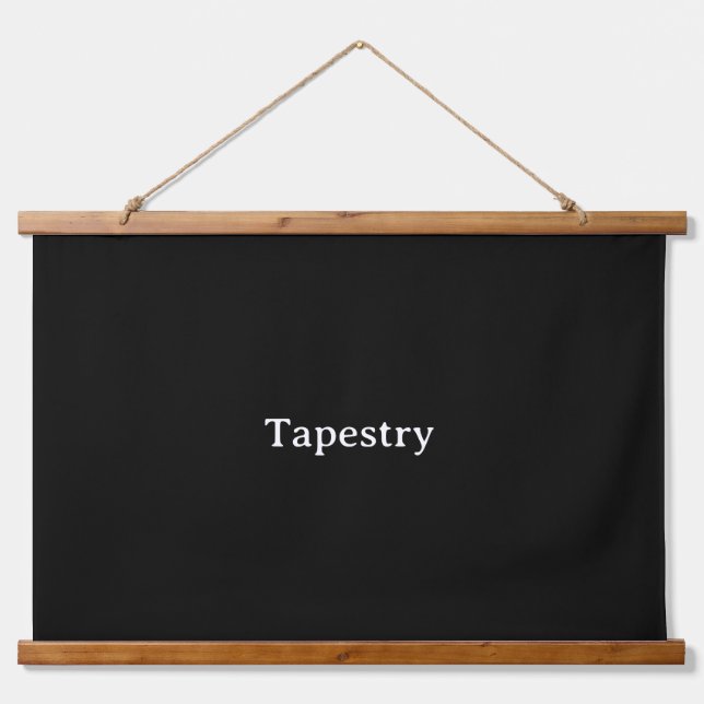 Tapiz Con Marco De Madera Tapiz horizontal de 36"x26"  (Anverso )
