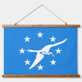 Tapiz Con Marco De Madera Tapiz mural con bandera de Corpus Christi, EE.UU.