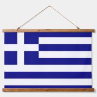 Tapiz mural con bandera de Grecia